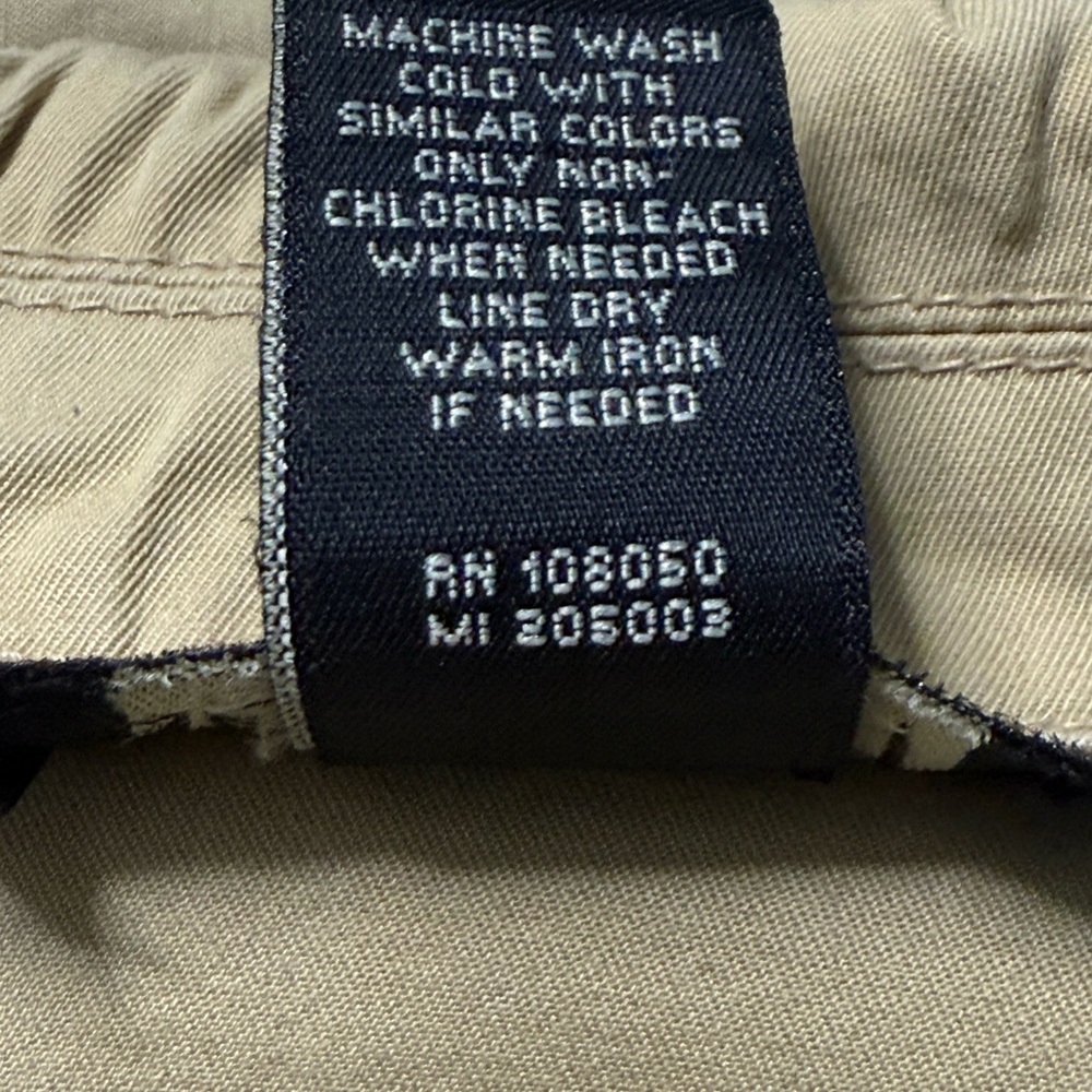 Lane Bryant Tan Twill Utility Jacket Plus Size 22/24 Cropped Zip Front - Picture 9 of 9